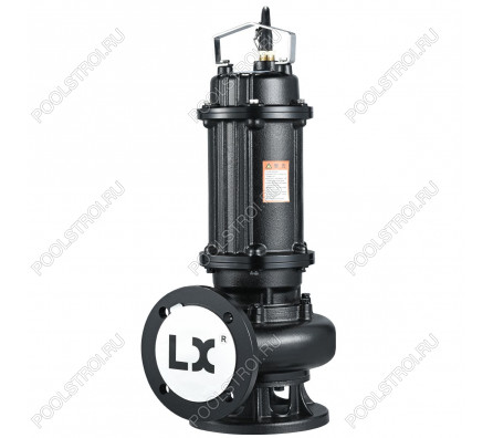 Фекальный насос AquaViva LX 65WQ25-10T-1.5 кВт с канальным раб. колесом