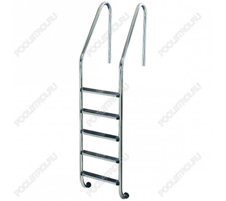 Лестница Flexinox STANDARD 5 ст AISI-304, для широкого борта