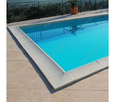 Копинговый камень Carobbio Standard 30x31.5 см песочный, гладкий