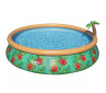 Надувной круглый бассейн Bestway 57416 Paradise Palms (457x84 см) с картриджным фильтром